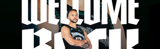 森林狼官宣签下李凯尔！改穿12号球衣 穿过3个号码成队史首人